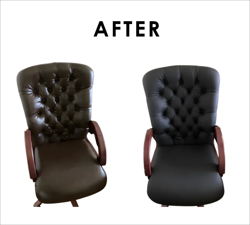 Bigby Office Chairs After Re-Upholstery