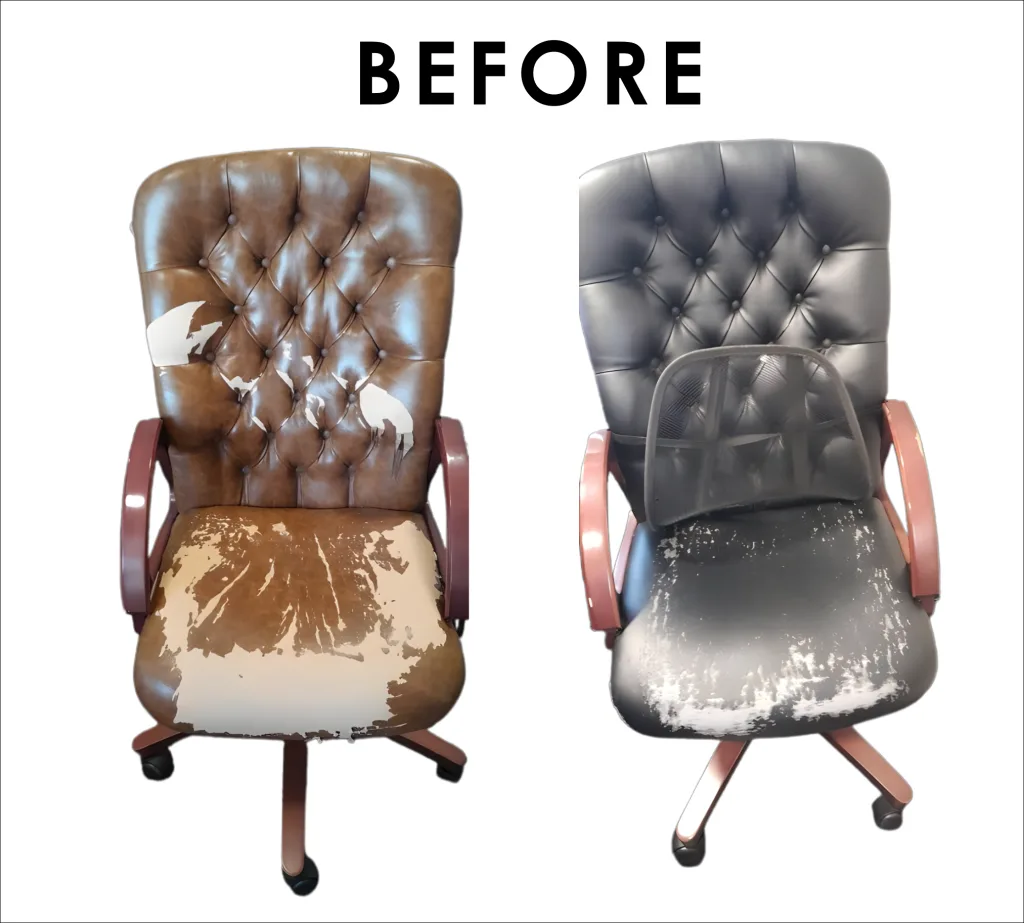 Bigby Office Chairs Before Re-Upholstery