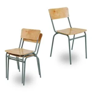 Traditional school chair