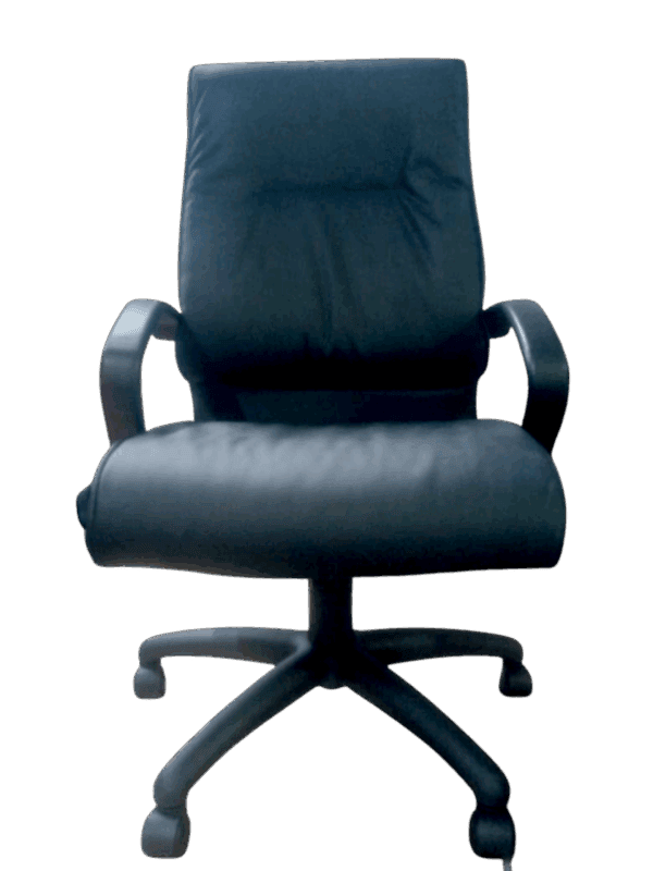 Solid Comfy - Mid Back Office Chair Black