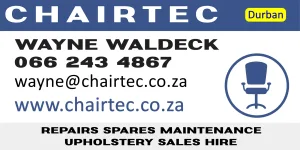 Chairtec Business Card Durban
